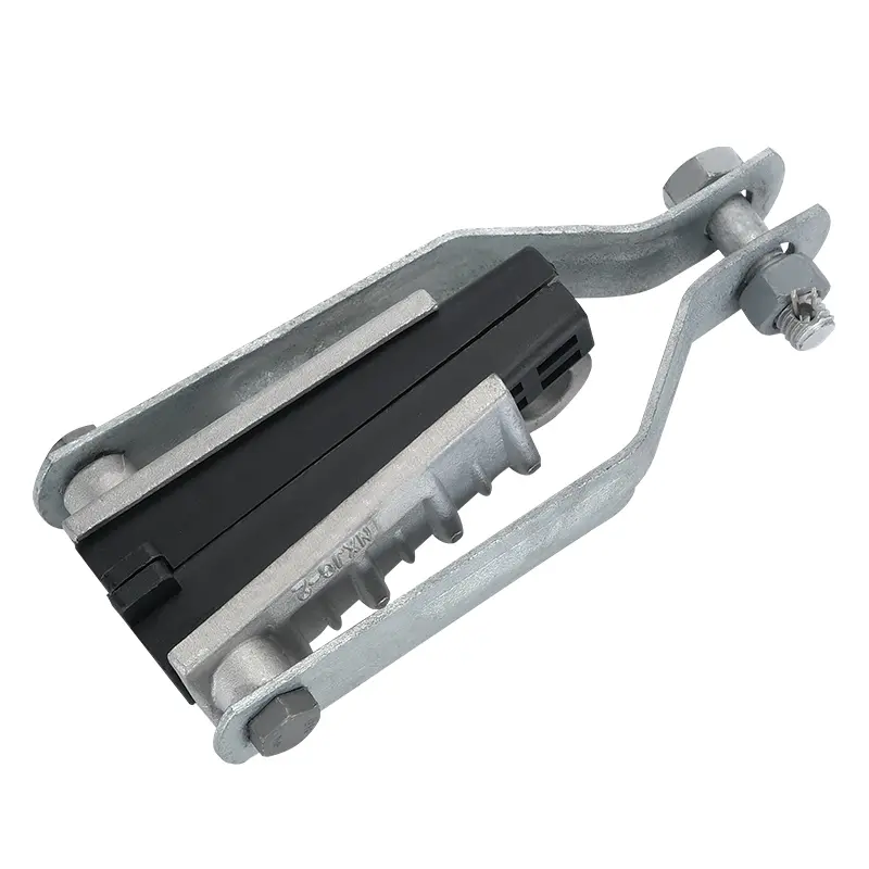 NEJ Type Dead End Anchor Clamp,FTTH ADSS Cable,Suspension Tension Clamp,Suspension Dead End Clamp