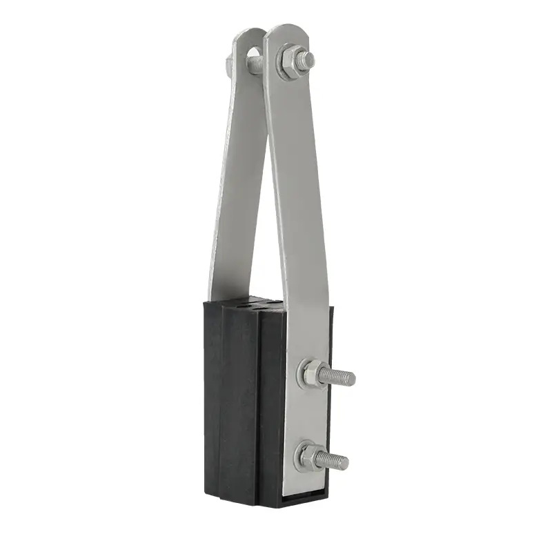High Quality Anchoring Clamps Dead End Strain Clamp Assembly For Cable Accessories Electric power line fitting abc aerial bundle cable tension clamp PA 4*50-95mm2 35KN