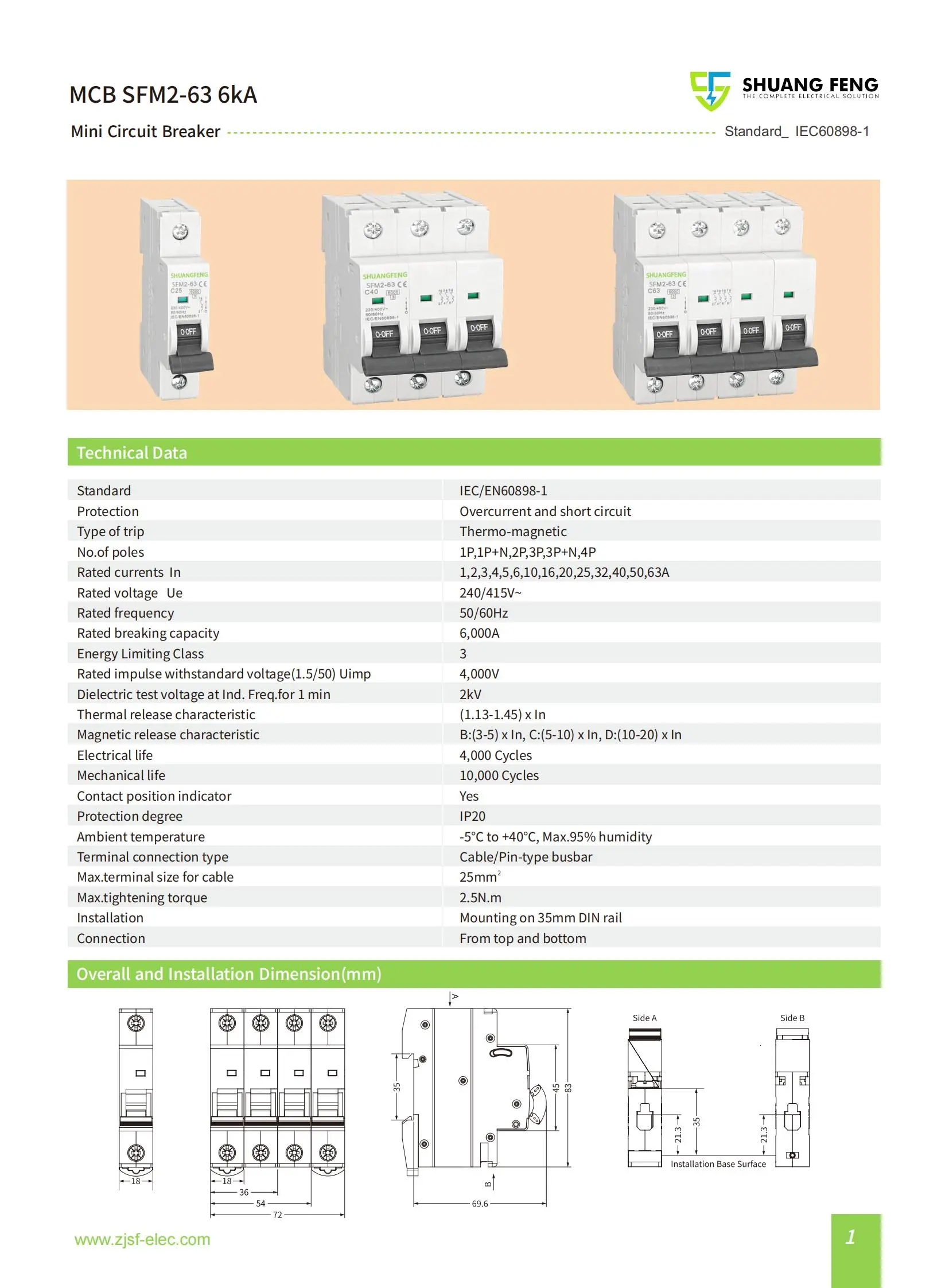 SFM2-63 6KA MCB_00kw6