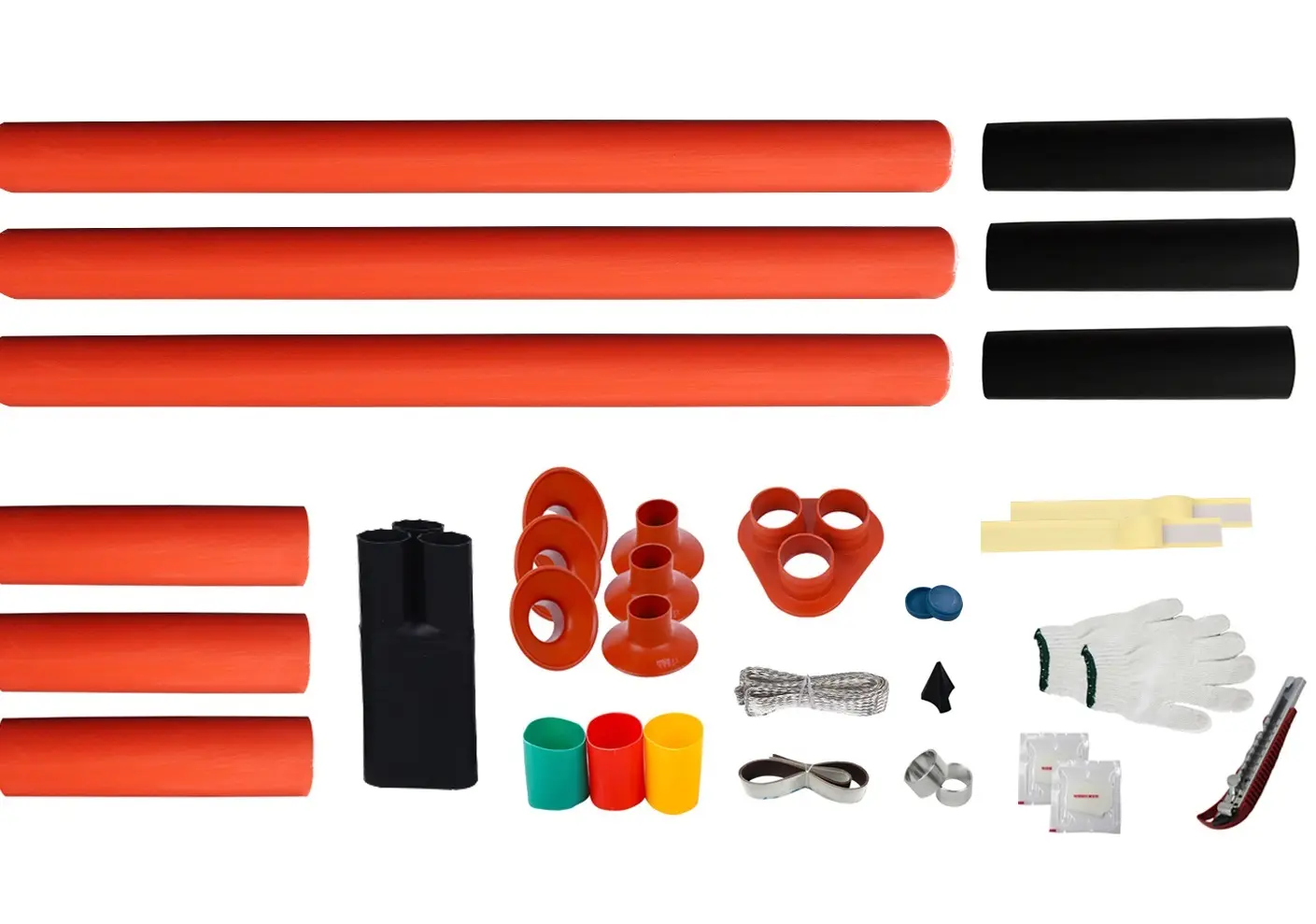 Hot Shrink Indoor Termination,Heat shrinkable cable termination cable,termination kit,Heat Shrinkable Tube PVC