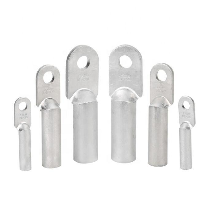 Compress Type Crimped Connector Lug,DTL-2,Tinned Copper Electrical Lug,Bimetal Connector Cable Lug