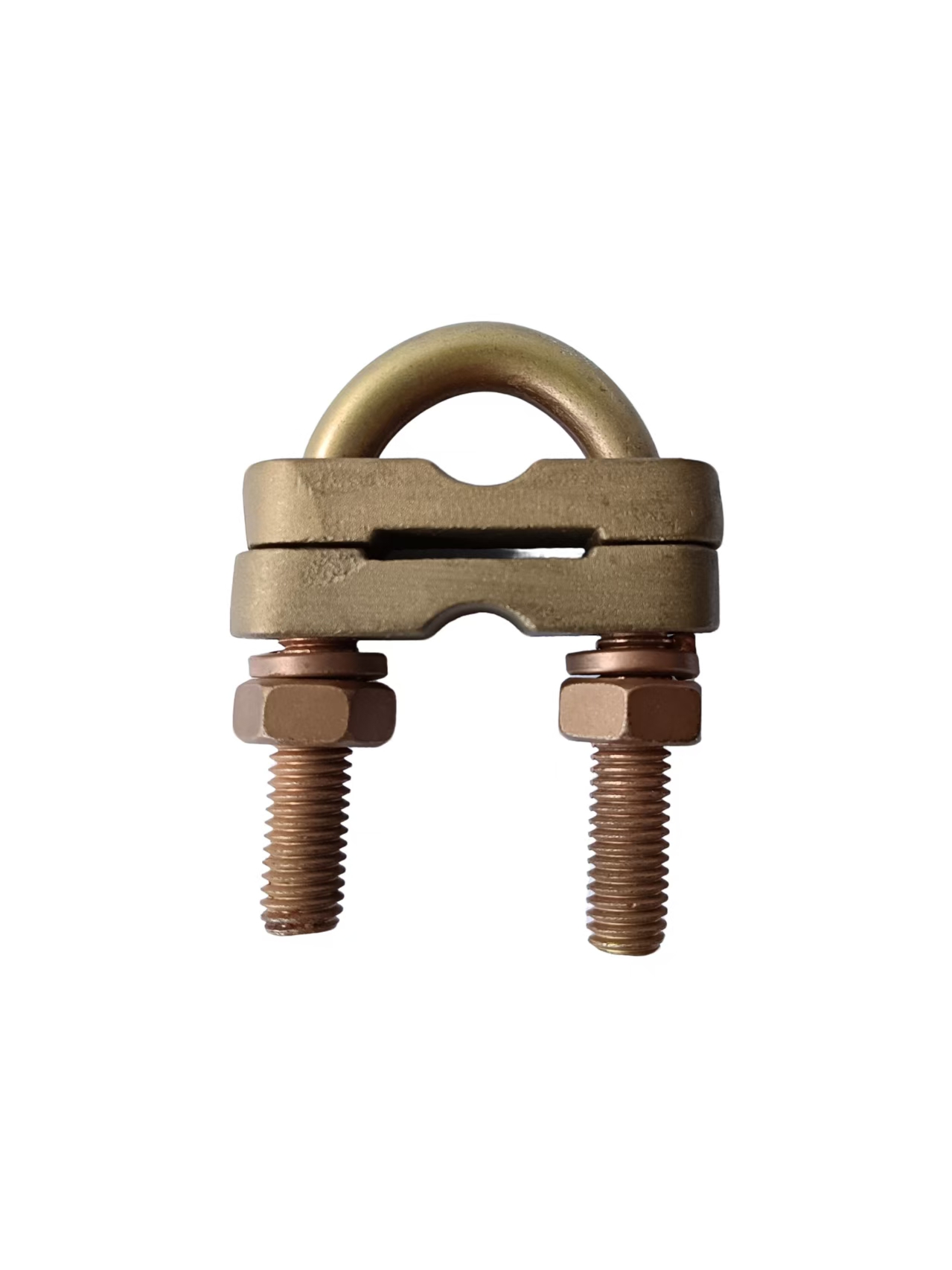 U-Bolt Earth Clamp,Copper Ground Clamp,U Brass Clamp