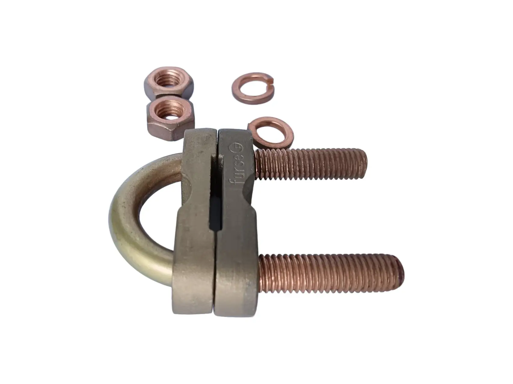 U-Bolt Earth Clamp,Copper Ground Clamp,U Brass Clamp
