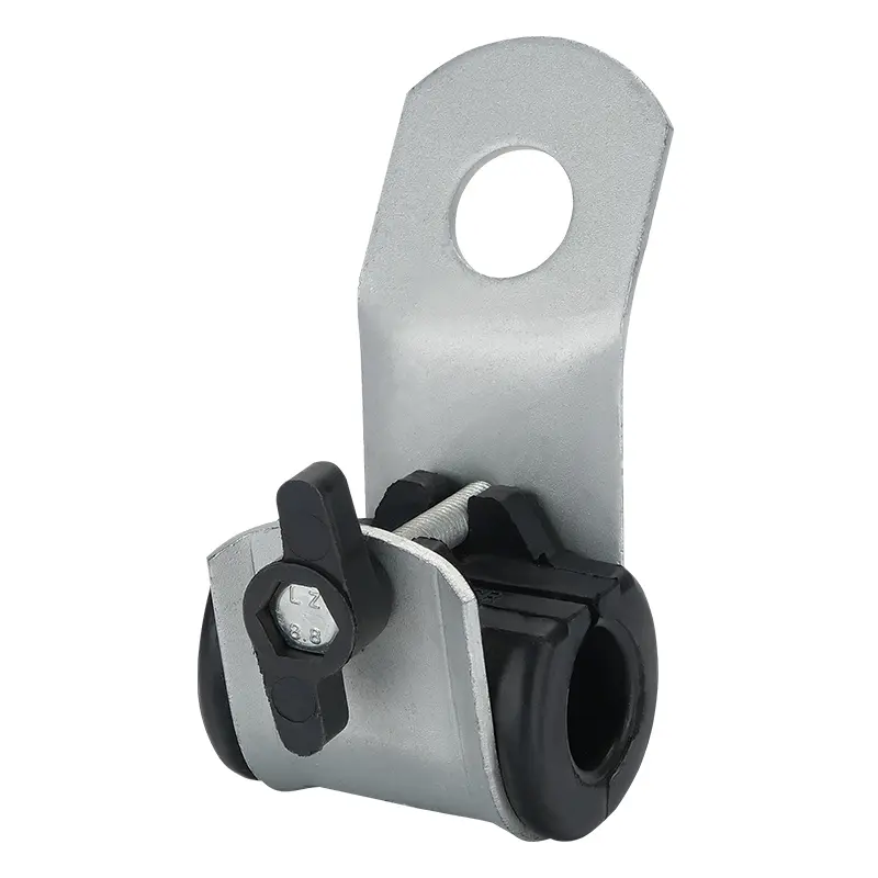 Al anchoring bracket suspension clamp assembly J Hook Suspension Suspension Clamp Suspension Clamps for Four Core Self Supporting System