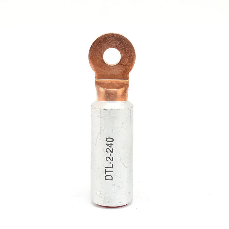 Connector Insulated Terminal,DTL SERIES,Tinned Copper Electrical Lug,Bimetal Connector Cable Lug