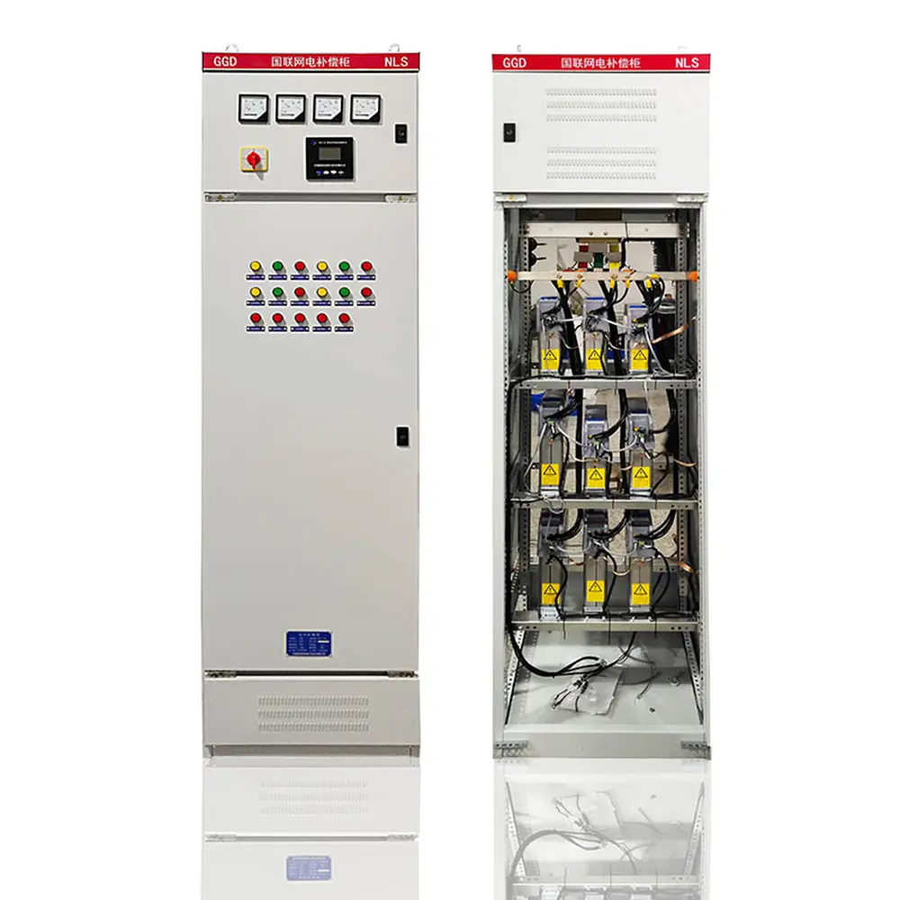 Power Distribution Electrical Switchgear,GGD Series Switchgear,Indoor Capacitor Cabinet,Fixed Switchgear