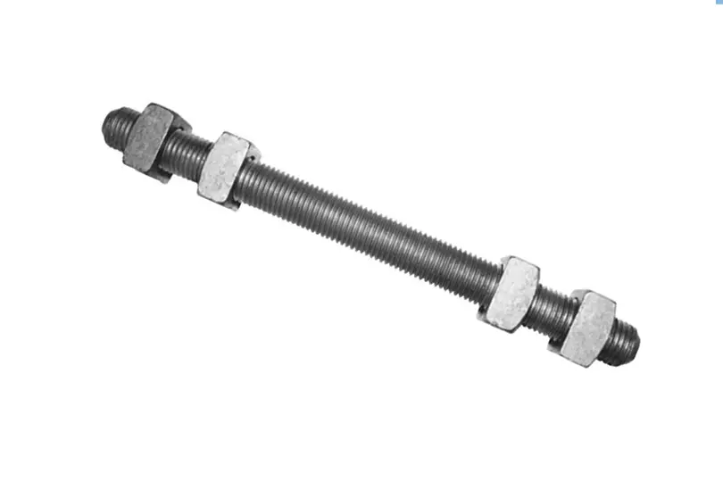Pole Line,Half Thread Double End Bolts,Double Arming Bolt,threaded rod