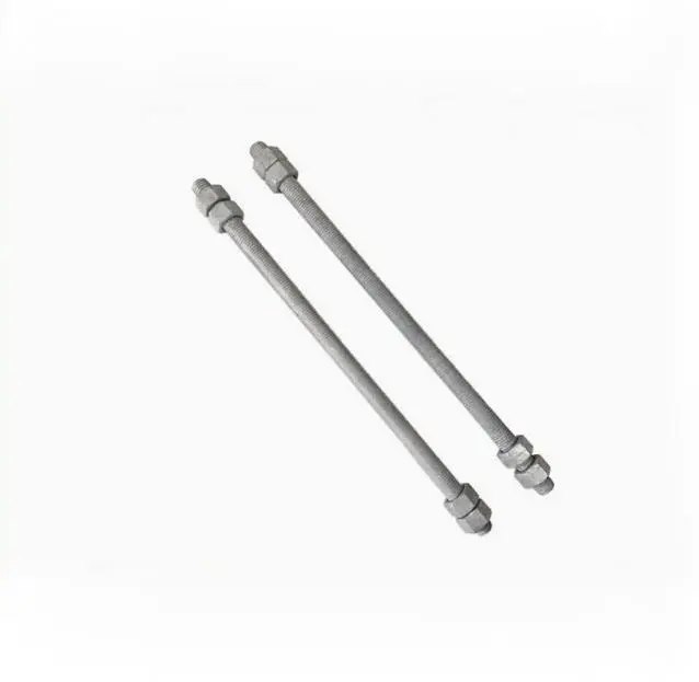 Pole Line,Half Thread Double End Bolts,Double Arming Bolt,threaded rod