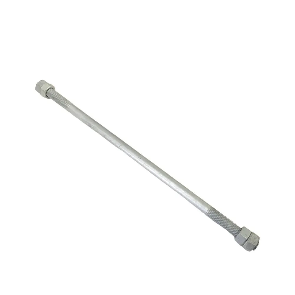 Pole Line,Half Thread Double End Bolts,Double Arming Bolt,threaded rod